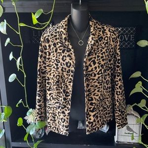 Chico’s Velvet Like Blazer Size 0